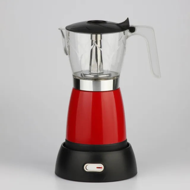 DMWD 300ml Electric Moka Pot Espresso Italian Mocha Coffee Maker
Percolators Stovetop Tool Filter Coffee Making