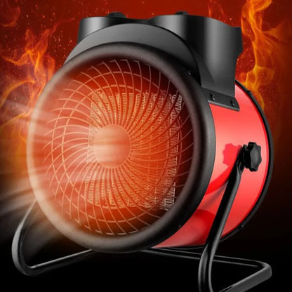 Desktop Electric Shaking Head Heater Fast Heating Constant Temp Warm Household Mini Home Office Warmer.