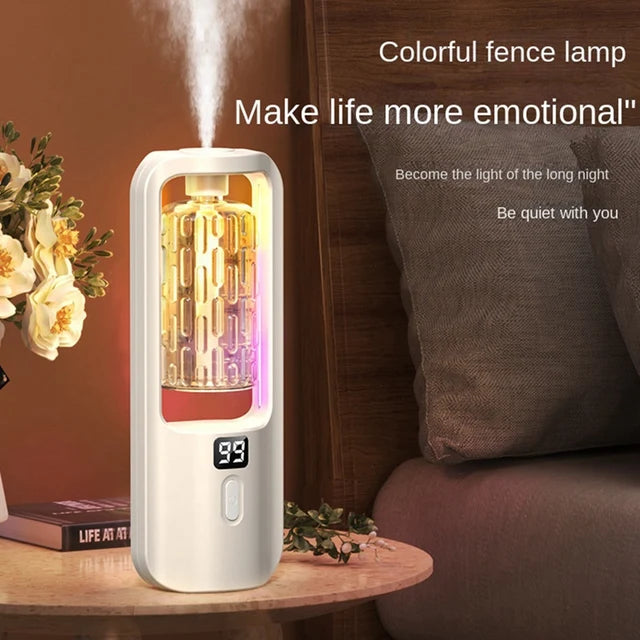 Essential Oil Diffuser Aromatherapy Machine with Colorful Light