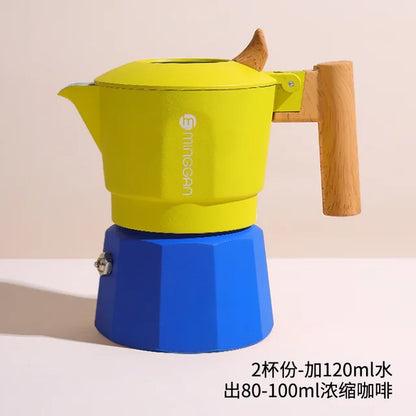 Double Valve Mocha Pot
Outdoor Camping Coffee Pot
Household Pressurized Italian Espresso Utensils