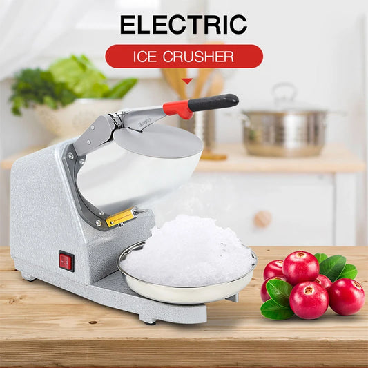 Electric Ice Shredding Machine
Commercial Ice Planer
Household High-Power Mixer
Fast Ice Crusher