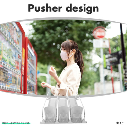 Drink Pusher Soda Holder
Refrigerator Organizer
Fridge Sliding Tray Dispenser
Supermarket Automatic Glide Beverages