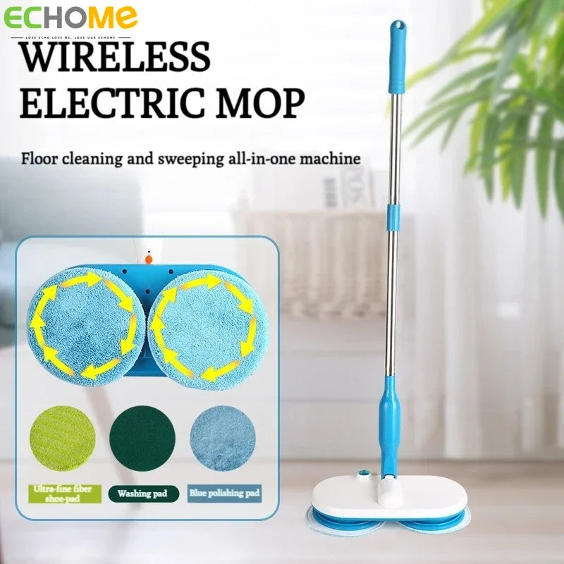 ECHOME Cordless Electric Mop

Handheld Cleaner

Automatic Wireless Cleaner

Mopping Machine

Charging Hand Free Household Sweeper