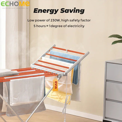 ECHOME Electric Clothes Dryer
Energy Saving Constant Temperature Heating Clothes Hanger
Folding Electric Heating Dryer Machine
