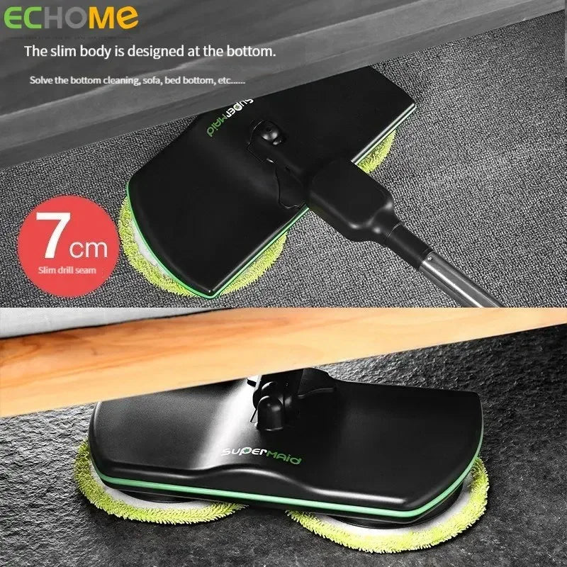 ECHOME Wireless Electric Mops 360Â°Rotary Mop