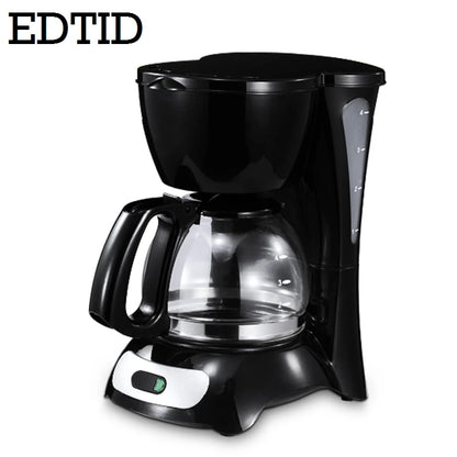 EDTID Automatic Electric Latte Espresso Coffee Maker
Mini 0.6L Moka Drip Cafe American Coffee Brewing Machine
Tea Pot Boiler EU