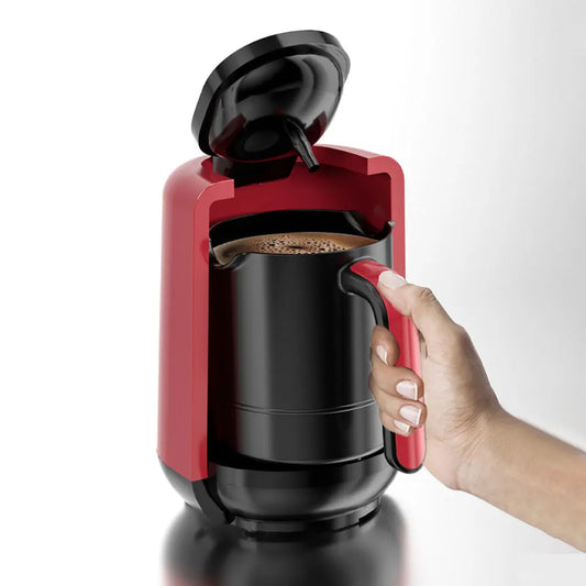 Electric Automatic Turkish Coffee Maker Hot Milk Pot Mocha Coffee Machine Portable Coffee Pot