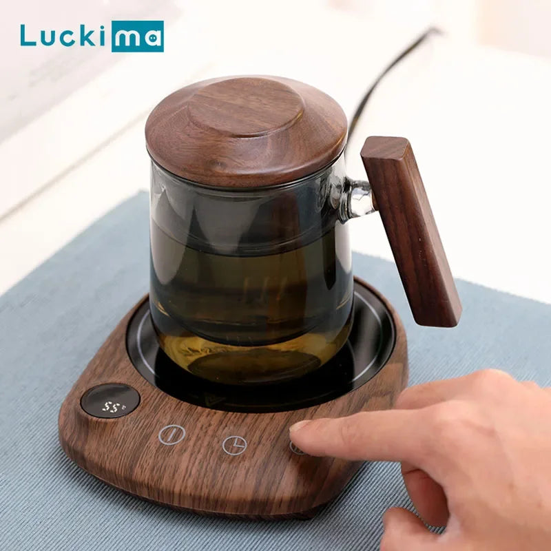 Electric Beverage Heating Plate
Smart Milk Tea Coffee Cup Mug Warmer
Desk 5 Temperatures with Timer Automatic Shut Off