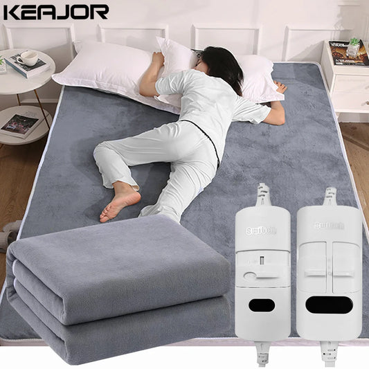 Electric Blanket 220V Thicker Automatic Thermostat Electric Heating Blanket Body Warmer Thermal Mattress for Room Blanket heated
Electric Blanket