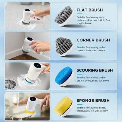 Electric Cleaning Brush Power Brush Cleaner