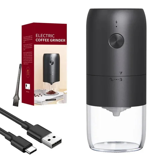 Electric Coffee Grinder_USB Rechargeable Professional Grinder