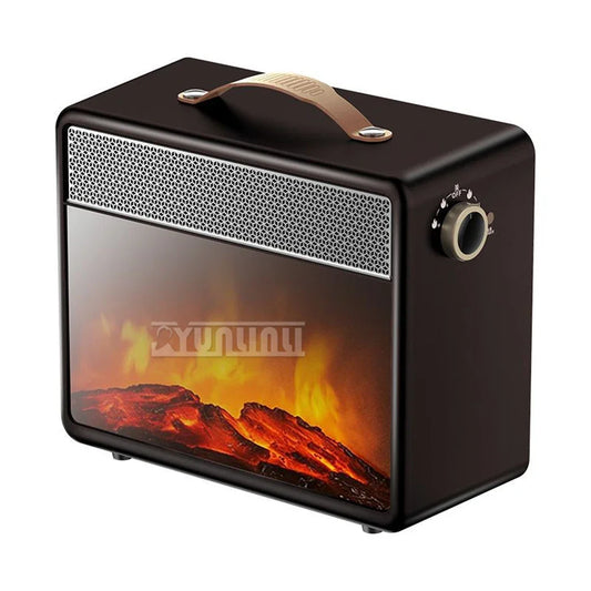 Electric Fireplace LED Burner Household Energy-saving Heater Simulated Flame Electric Fireplace.