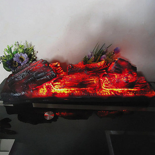 Electric Fireplace
Lamp
Resin Firewood Simulation