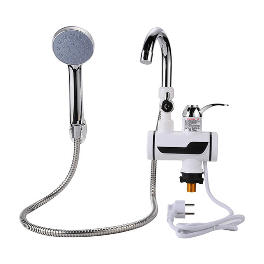 Instant Hot Water Faucet with LED Temperature Display EU.