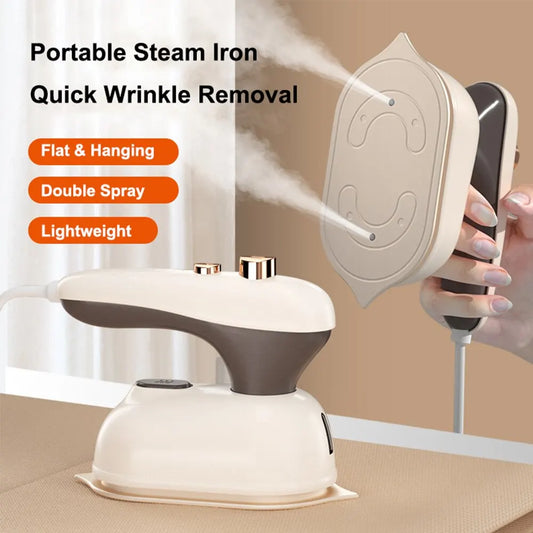 Electric Irons
Handheld Garment Steamers
Portable Rotary Folding Travel Clothes Steam Iron
Home Small Ironing Machine