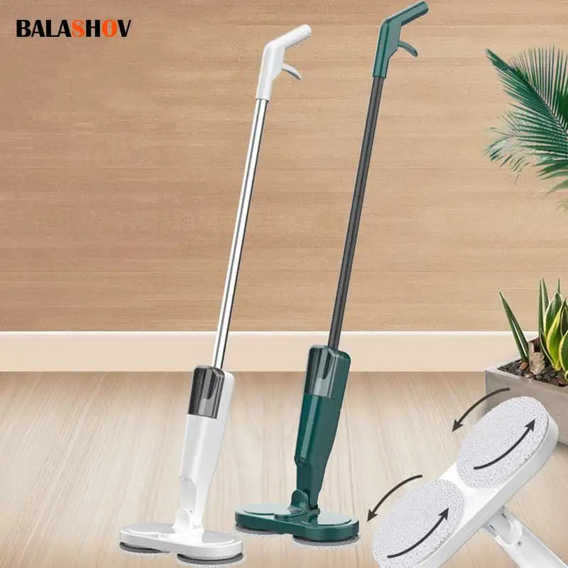 Electric Spin Mop Dual-Motor with Water Tank