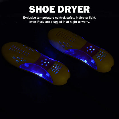 Electric Shoe Boot Dryer UV Foot Dryer Portable Footwear Heater Fast Drying - Household Dormitory.