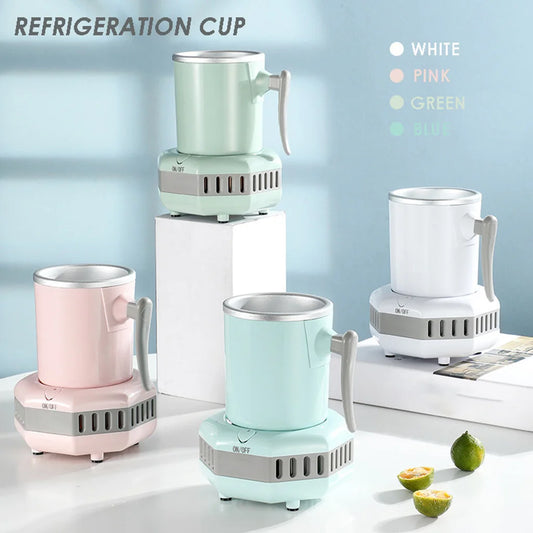 Electric Summer Drink Cooler
Kettle Drink Chiller
Portable Quick Electric Beverage Cup Cooler
Ice Making for Milk Coffee