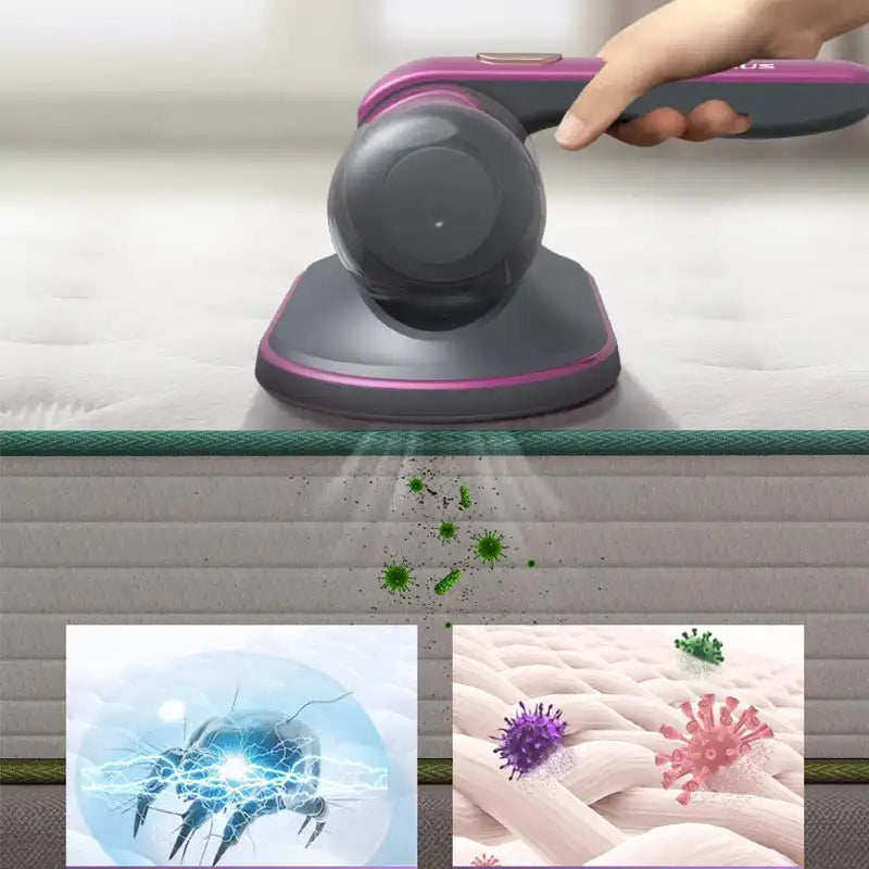Electric UV Mite Remover
Household Bed Mattress Mite Removal Instrument
Waterproof Mini Vacuum Cleaner
Lint Remover