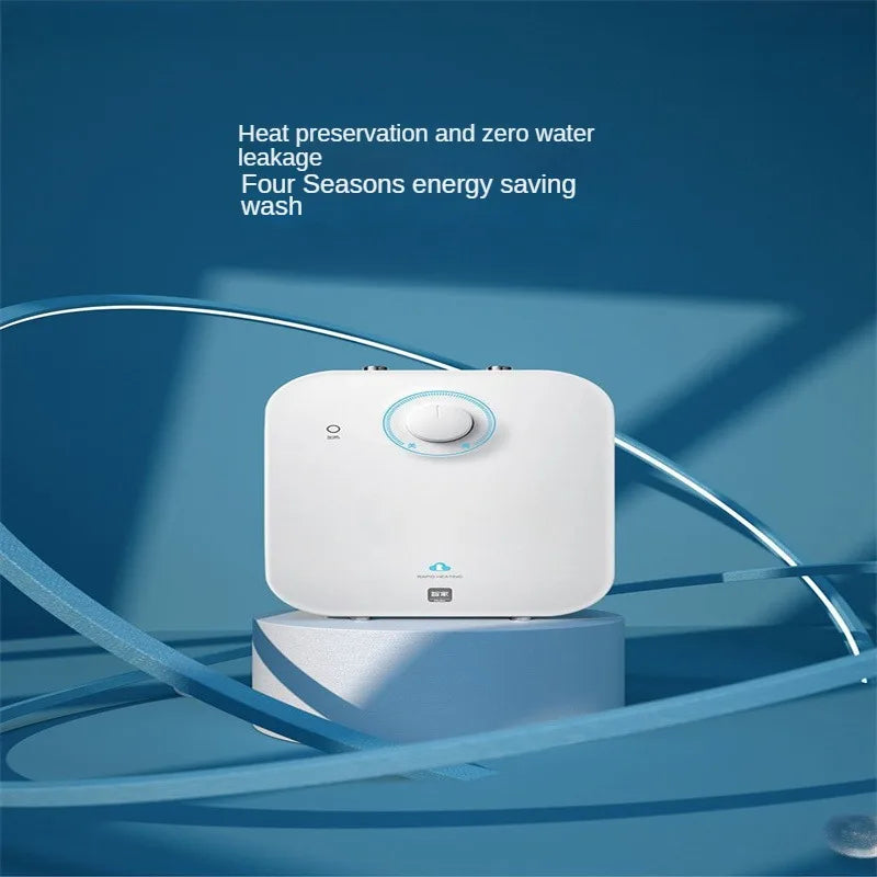 Electric Water Heater 5 Liters Kitchen Thermostat Quick Heat Household Energy-saving Heater Kitchen Small Water Storage.
