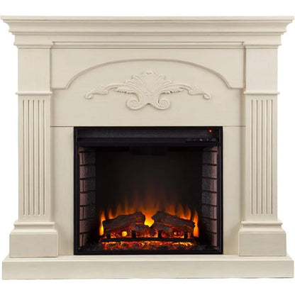 Traditional Style Electric Fireplace

44.75" W x 14" D x 40.25" H

Ivory