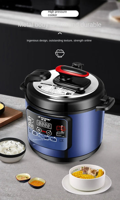 Electric Pressure Cooker Multi-Functional Soup Stew Microcomputer Type - Open Lid Cooking