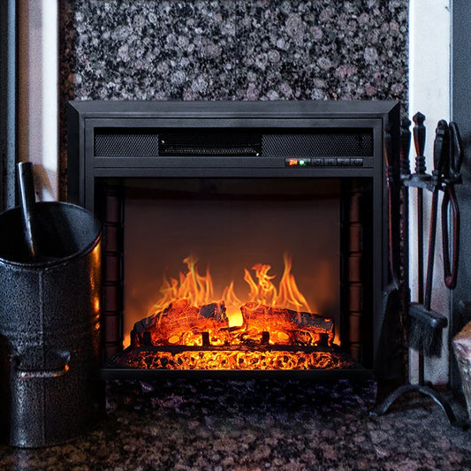 Electric Fireplace Wick Home Decorative Electric Stove Warmer 3D Simulation Fire