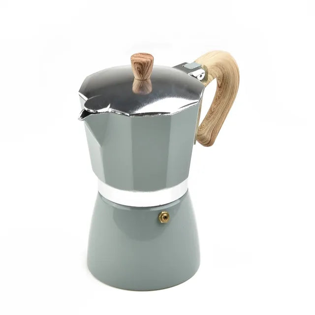 Espresso Coffee Maker 
Aluminum Mocha Pot 
Percolator Stove Top Pot 
3cup 6cup 
150/300ml Coffee Machine