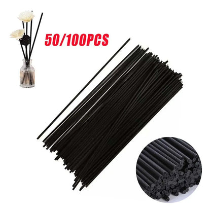 Essential Oil Handmade Rattan Black Diffuser Sticks