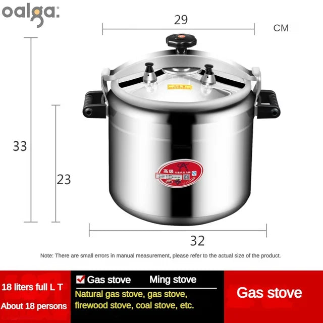 Explosion-proof Pressure Cooker
Commercial Large-capacity Gas Induction Cooker
Universal Large Pressure Cooker