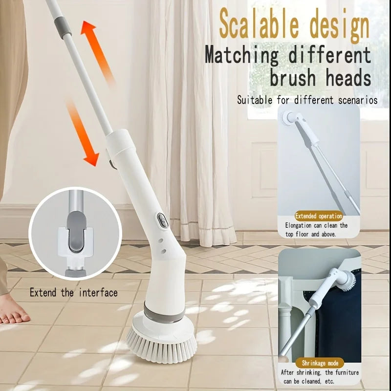Electric Cleaning Brush - Multifunctional Handheld Household Device