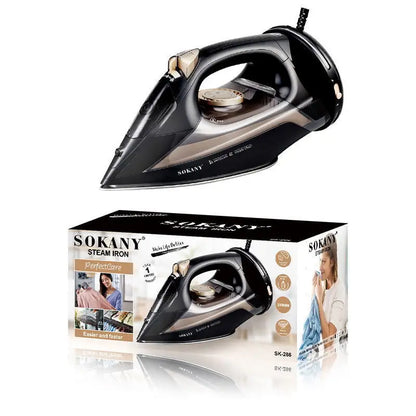 Fabric Wrinkles Remover Handheld Cordless Steam Iron for Clothes 2600W.