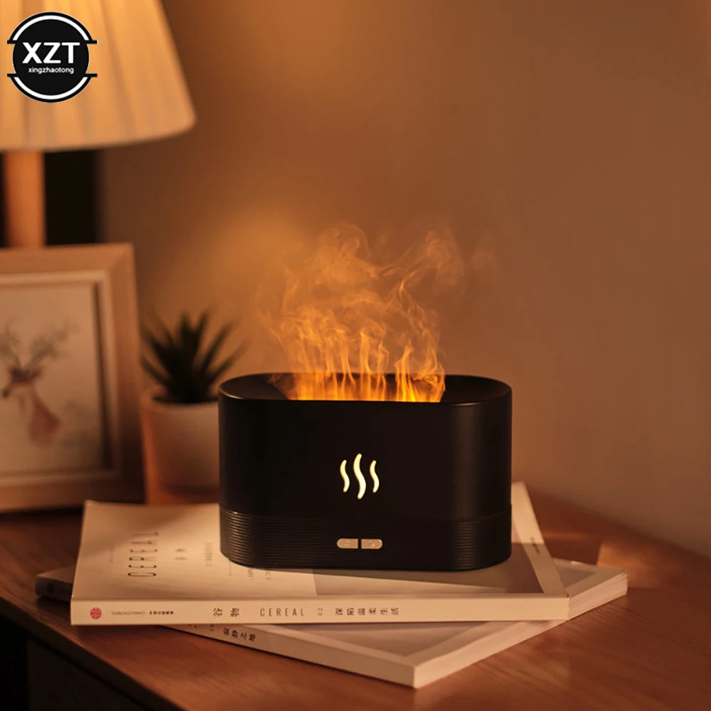 Flame Aromatherapy Diffuser
Desk Top Essential Oil Diffuser
180ml Aromatherapy Diffuser