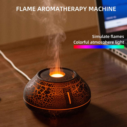 Flame Aromatherapy Humidifier
Nordic Desktop Home Style Atmosphere Light
High Fog Quiet Small Space Saving