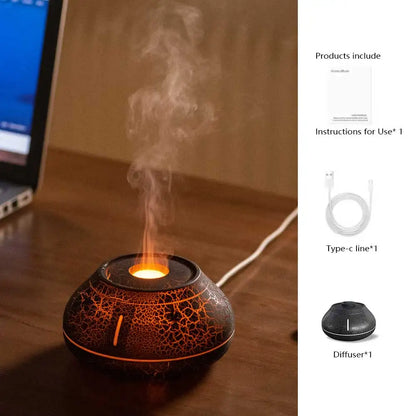 Flame Aromatherapy Humidifier
Nordic Desktop Home Style Atmosphere Light
High Fog Quiet Small Space Saving