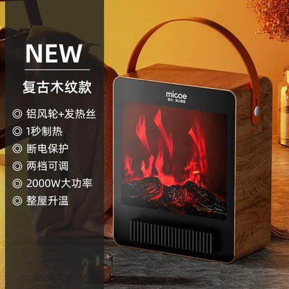 Flame heater
Electric heating
Home office heater
Bathroom heater
Fireplace heater