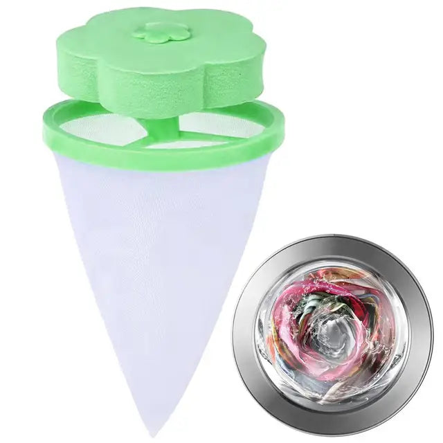 Floating Hair Filtering Mesh Removal Catch Lint Washing Cleaning Machine
Pet Fur Hair Trap Dirty Collection Bag
Laundry Balls