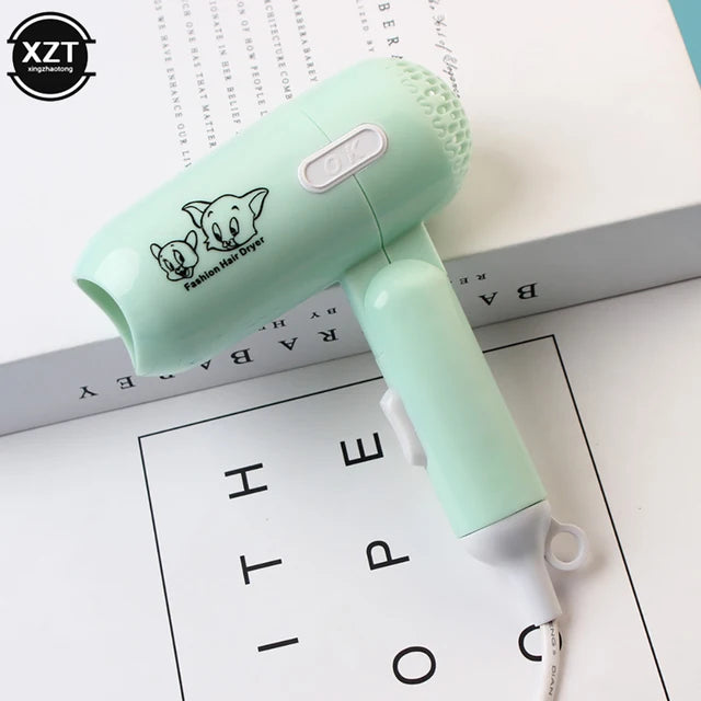 Foldable Hair Dryer Portable Home Travel Dorm Hair Dryer Hairdressing Salon Styling Tools Two-Speed Wind Mini Hair Dryer

Mini Hair Dryer