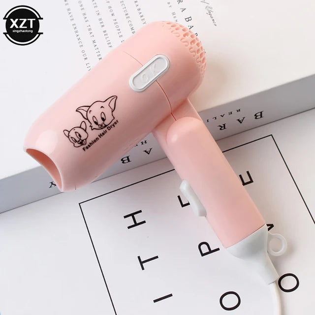 Foldable Hair Dryer Portable Home Travel Dorm Hair Dryer Hairdressing Salon Styling Tools Two-Speed Wind Mini Hair Dryer

Mini Hair Dryer