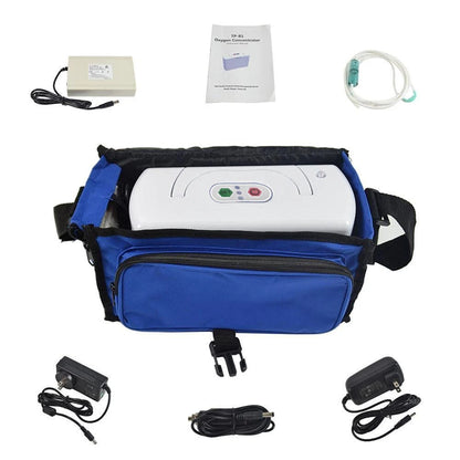 3L Portable Oxygen Concentrator with Battery - Home Travel Car Use