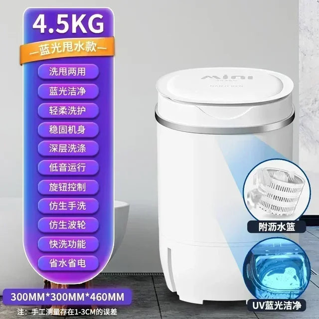 Full-automatic Portable Mini Washing Machine