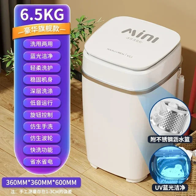 Full-automatic Washing Machine 
Household Mini Elution Integration 
Portable Washing Machine