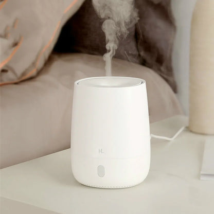 Aromatherapy Diffuser Humidifier Ultrasonic Mist Maker Quiet 2 Colors