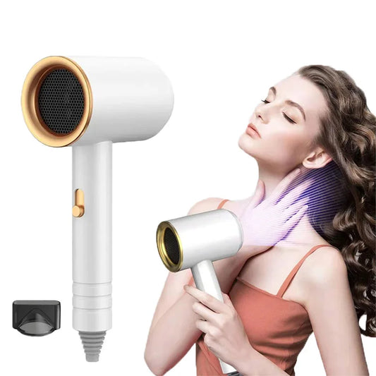 Hair Dryer Professional Negative Ionic Hair Care High-Speed Low Noise And Quick Drying Hair Dryer Suitable For Home Salons.