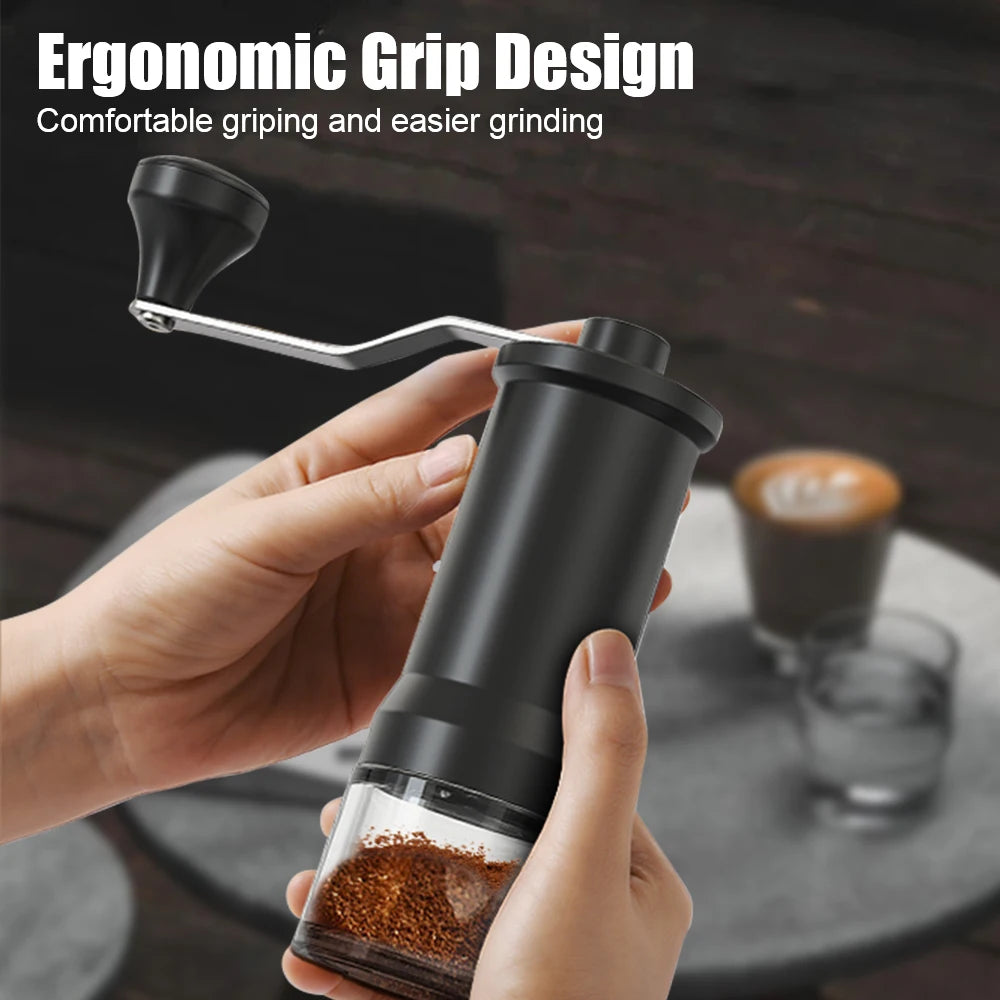 Hand-Cranked Bean Grinder Ceramic Grinding Core Coffee Machine Small Manual Grinder Household