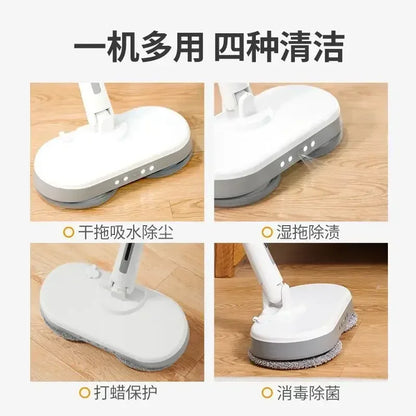 Hand Push Floor Sweeping and Mopping Integrated Machine Wireless Electric