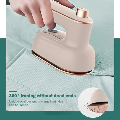 Handheld Mini Garment Steamer Steam Iron - Portable Travelling Home Clothes Ironing Machine