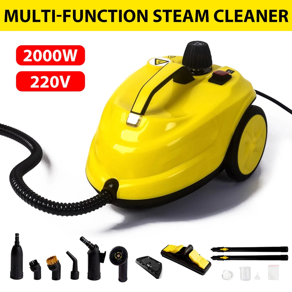 Handheld Steam Cleaner Automotive Sterilization Disinfection 2000W Power Wiper Washer