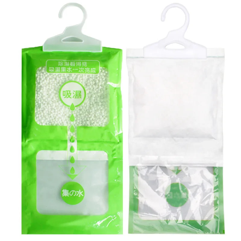 Hanging Drying Clothes Dehumidifier
Home Wardrobe Dehumidifier Dry Bag
Desiccant Moisture Absorption Bag