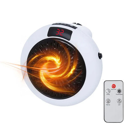Heating Fan Portable Heater Electric Personal Room Heater Indoor Electric Plug-In Hot Fan Heater For Office Indoor Bedroom.